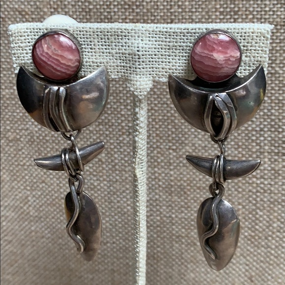 Margaret Ellis Earrings sterling southwest style - Picture 2 of 8